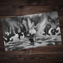 Pally, the Fierce Bunny Fighter Playmat
