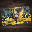 Pally, the Fierce Bunny Fighter Playmat