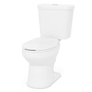 Standard Toilet with 17.5 Inch ADA Comfort Chair Height Seat