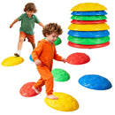 Stepping Stones for Kids 8 PCS Non-Slip Toddler Stepping Stones Balance Sensory Toys-Multicolor