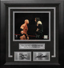 Stone Cold Steve Austin & The Undertaker 8x10 Framed WWE Wrestling Photo with Engraved Autographs