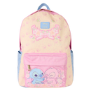 Disney Stitch & Angel All-Over Print Nylon Full-Size Backpack