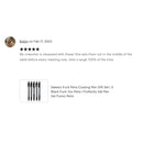 Sweary Fuck Pens Cussing Pen Gift Set - 5 Black Gel Pens Rife with Profanity