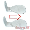 Swivel Shelf for Pop! Rides or Deluxe Funko Pops with Raindrop Base | Includes Mounting Screw