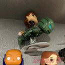 Swivel Shelf for Pop! Rides or Deluxe Funko Pops with Raindrop Base | Includes Mounting Screw