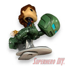 Swivel Shelf for Pop! Rides or Deluxe Funko Pops with Raindrop Base | Includes Mounting Screw