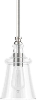 Park Harbor PHPL5481BN Milford 6-in Wide Single Light Mini Pendant