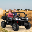 12V 2-Seater Kids Ride On Dump Truck with Dump Bed and Shovel