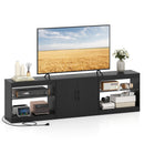 TV Stand for TVs up to 85 Inches LED Entertainment Center with Power Outlets