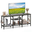 TV Stand for TVs up to 65 Inch with 3-Tier Open Shelves