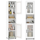 Tall Bathroom Storage Cabinet 67 Inches Freestanding Storage Organizer