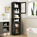 Tall Bathroom Storage Cabinet 67 Inches Freestanding Storage Organizer