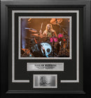 Taylor Hawkins Final Performance 8" x 10" Framed Photo with Engraved Autograph