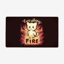 Everything Is On Fire Playmat