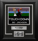 Bo Jackson Tecmo Bowl Touchdown 8" x 10" Framed Video Game Football Photo with Engraved Autograph