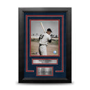 Ted Williams Color Pose Boston Red Sox 8" x 10" Framed Baseball Photo with Engraved Autograph