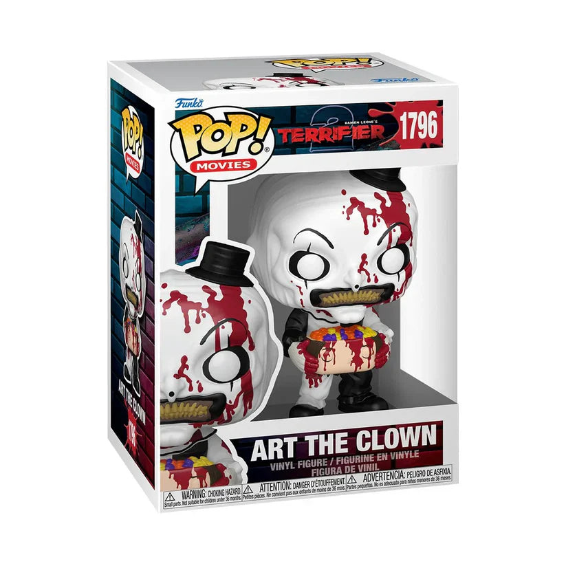 Terrifier - Art the Clown with Head Funko Pop! Movies