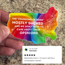 The Founding Fathers Mostly Sucked Sticker | America Map Vinyl Die Cut Decal