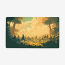 Rabbit Army On The Move Playmat