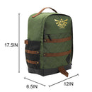 The Legend Of Zelda Hyrule Crest 17" Green adult Backpack