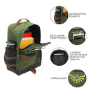 The Legend Of Zelda Hyrule Crest 17" Green adult Backpack