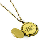 Lord of The Rings Bag End Hobbit Door Necklace