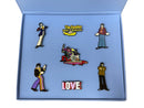 The Beatles Pin Badge Set: Yellow Submarine Band