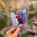 They Call It A Hamper But I've Never Seen It Hamp Vinyl Die Cut Sticker