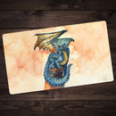 Young Blue Dragon Playmat