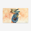 Young Blue Dragon Playmat
