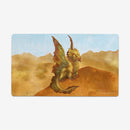 Brass Wyrmling Dragon Playmat