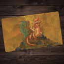 Copper Wyrmling Dragon Playmat