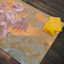 White Wyrmling Dragon Playmat