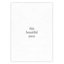 This Beautiful Mess Tea Towel Thirsty Boy Dish Towel | Cotton Flour Sack Kitchen Towel | 30" x 30"