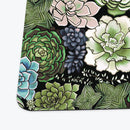 Succulent Plant Pattern Playmat