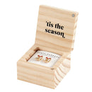 'Tis the Season Treasure Box Earrings Set | Christmas Present Shaped Earrings in Wooden Gift Box