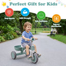 Convertible Toddler Trike with 86° Limited Steering Angle