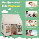 Toddler Large Playhouse with Star String Lights