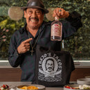 Black Canvas Tote with Machete Logo