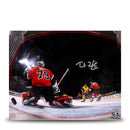 Trent Frederic First NHL Goal Boston Bruins Autographed 11" x 14" Hockey Photo