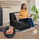 Tri-Fold Folding Chair Convertible Sleeper Bed