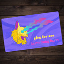 Ping For One Burn Playmat