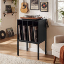 Turntable Record Player Stand with Power Outlets