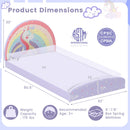 Twin Floor Bed Frame Upholstered Twin Size Kids Floor Bed with 210D Oxford Cloth Floor Mat