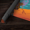 Finger Gun Slinger Woman Playmat