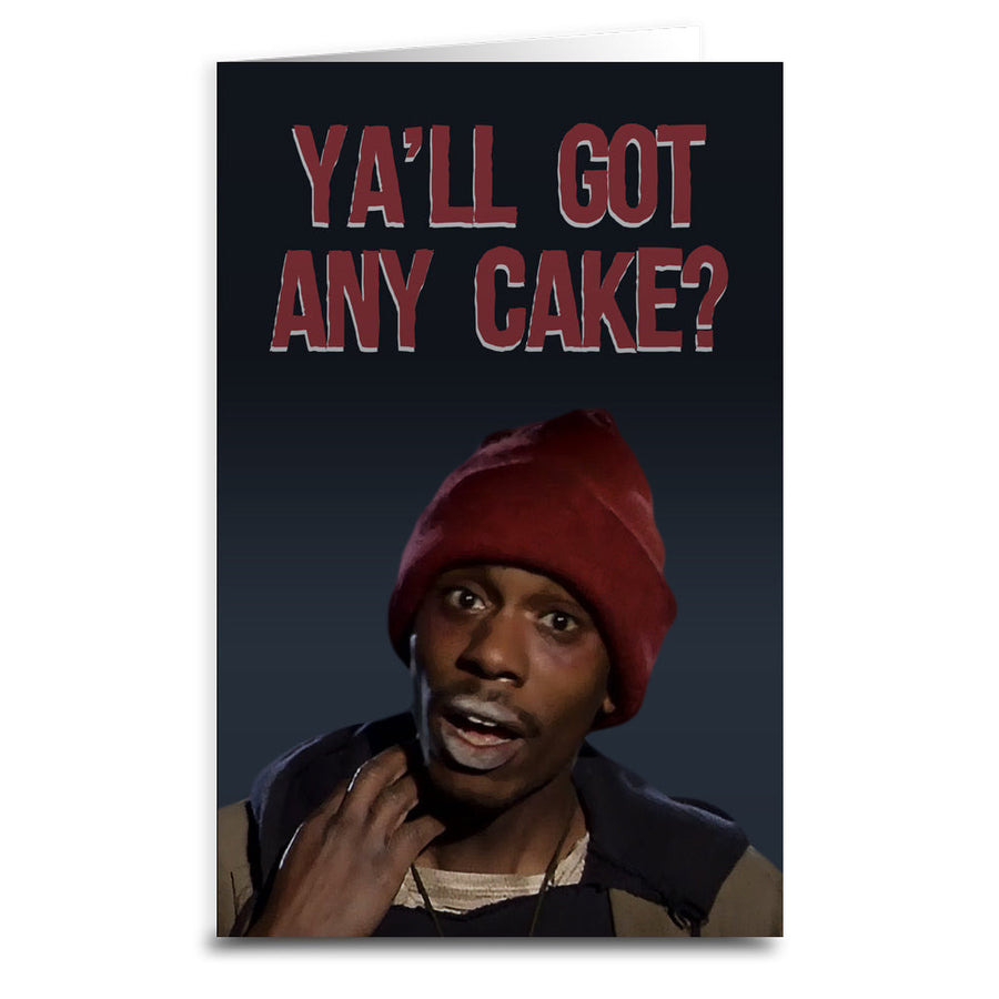 Tyrone Biggums Birthday Greeting Card