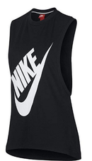 Nike Womens Vintage Style Logo Athletic Tank Top