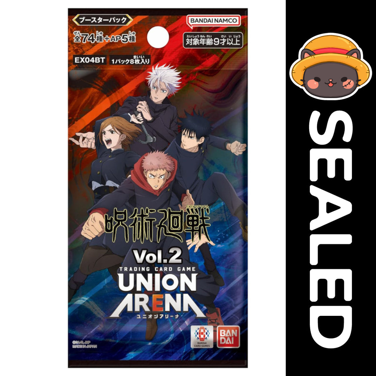 jujutsu kaisen booster box Union Arena TCG JAPANESE