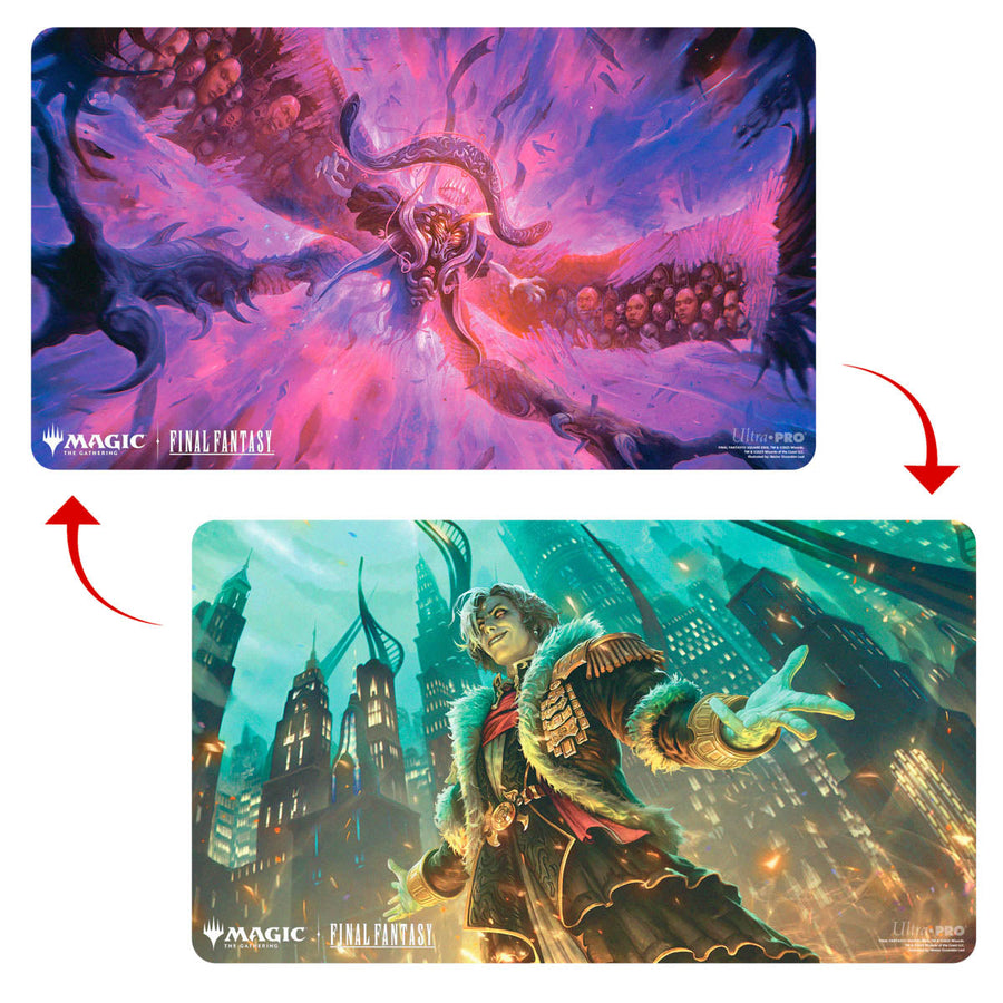 Ultra PRO Magic: The Gathering - Double-Sided Playmat - Final Fantasy (Emet-Selch, Unsundered / Hades, Sorcerer of Eld)
