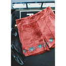 Ultra Soft Velvet Shorts "The Queensmans Mesa" Western Style